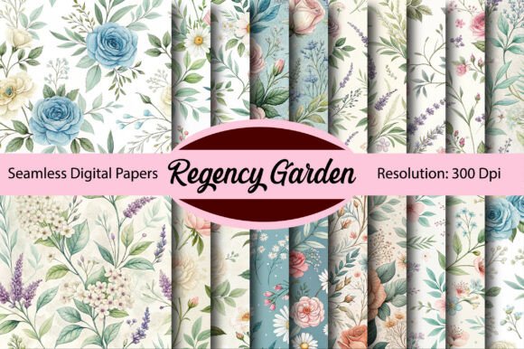 Regency Garden Seamless Digital Paper: A Designer's Guide