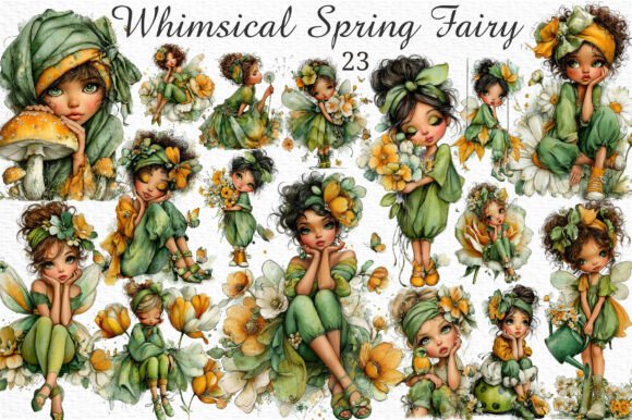 Whimsical Spring Fairy Clipart Png: Design Magic Unveiled
